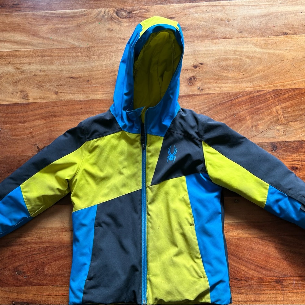 Spyder Yellow and Black Jacket